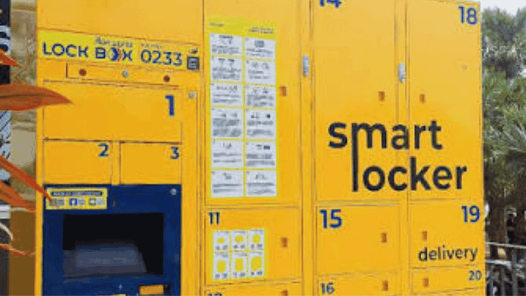 パタヤのLOCKBOXでの荷物預かり