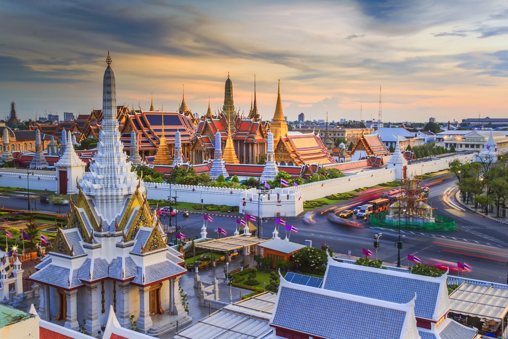 王宮、グランドパレス、タイ、バンコク