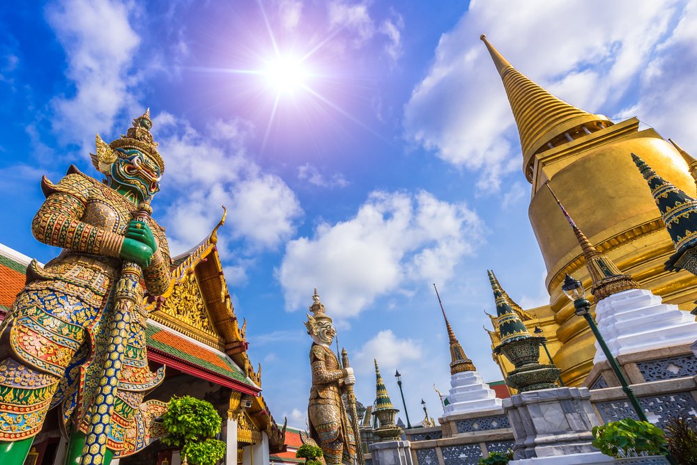 ワットプラケオ、エメラルド寺院、タイ、バンコク